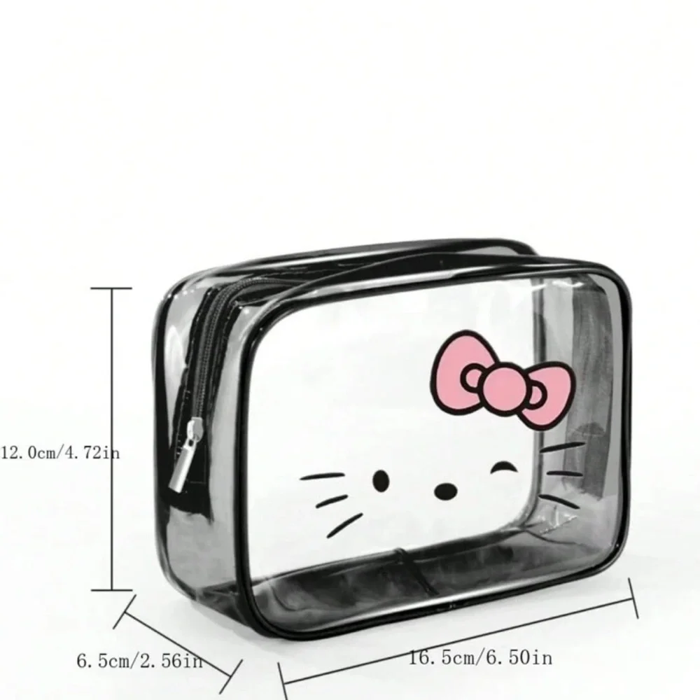 💗Sanrio Hello Kitty Clear Cosmetic Bag💗